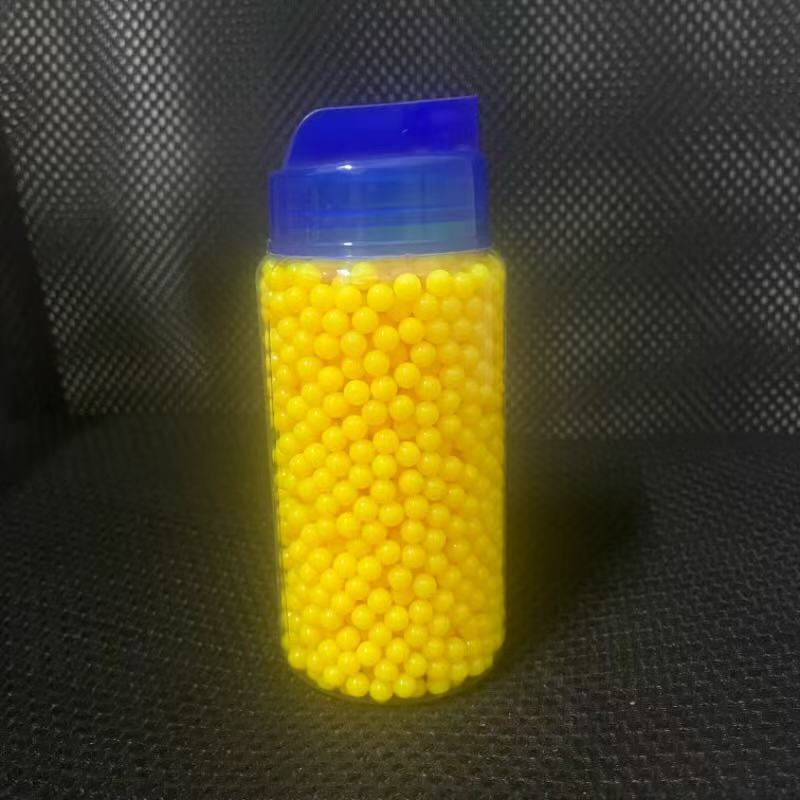 [botellada] 6mm bola de plástico pequeño juguete de la infancia bala de goma suave bala de perlas sólidas pequeñas props de soja image 8