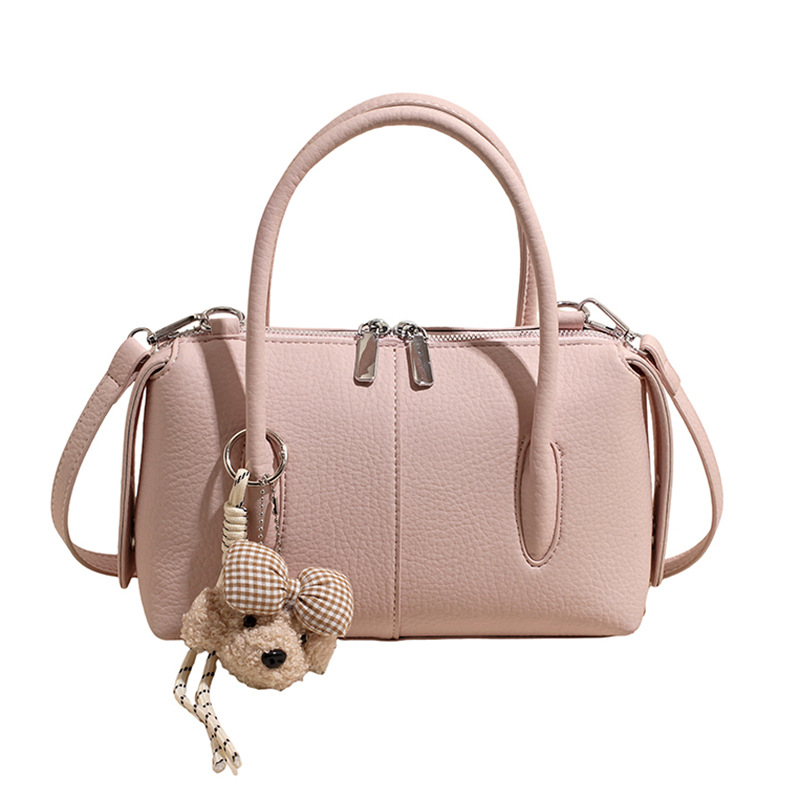 2026 comercio exterior nuevo estilo lichi estampado moda versátil bolso de mano mano mano alta sensación de lujo ligero ocio mochila de viaje