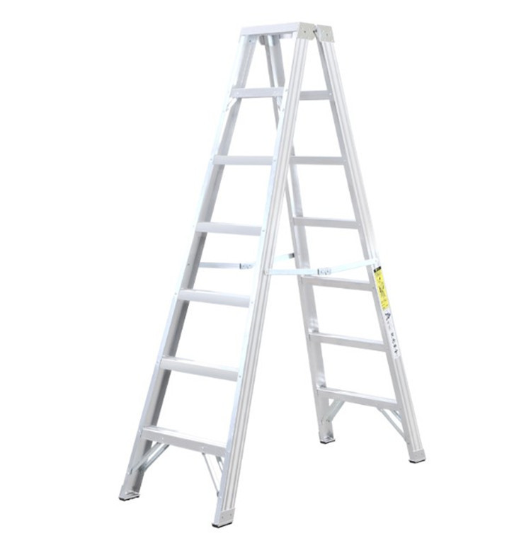 A031铝合金双侧梯 家用加厚折叠 人字梯 工程扶梯 登高楼梯凳