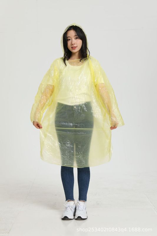プルオーバー使い捨てプルオーバーレインコートカードスタイルレインコート肥厚ラフティング旅行ポンチョコンサート卸売代理店|undefined