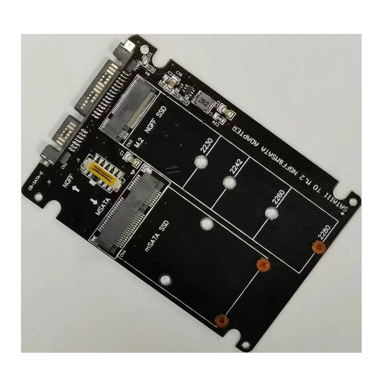 M.2 NGFF SSD固态硬盘盒SATA转换卡盒