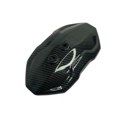 Electric vehicle fender Carbon Fiber First, Second, Third and - separate-board-without-bracket-third-generation-carbon-fiber-pattern-single-board-black