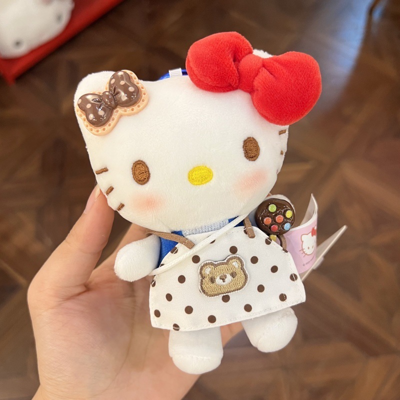 网红爆款kitty换装HelloKitty正版钥匙扣装饰少女感可爱风挂件|undefined
