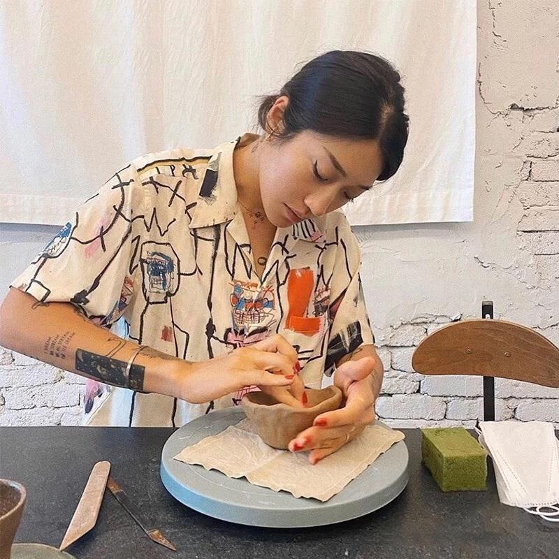 Southeast Asia Dropshipping Basquiat Collaboration Heaven Tokyo Hawaii Couple Shirts Cuban Collar Beach Short-Sleeve Men's Shirts Southeast Asia Dropshipping Basquiat Collaboration Heaven Tokyo Hawaii Couple Shirts Cuban Collar Beach Short-Sleeve Men's Shirts