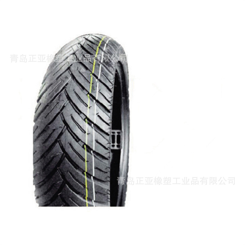 工厂生产出口摩托车轮胎、天然胶内胎、丁基胶内胎120/80-17