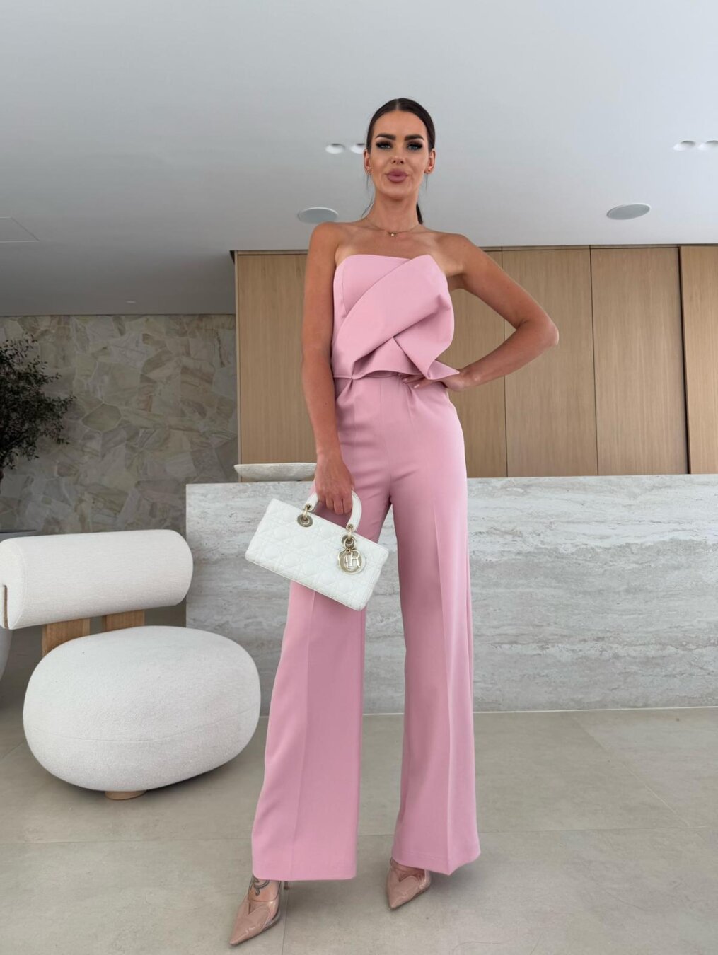 385g Weight Sleeveless Sleeve Length Full Length Pants Length Polyester Fabric Type Mid Waist Waist Line Jumpsuits Pants Type Inelastic Elasticity Bodysuits Tops Type Holiday, Selfie Occasion Regular Fit Fit Type Solid Color Pattern Summer Season Women's Gender Casual, British Style, Streetwear Style Women's Holiday Selfie Bodysuits Casual British Style Streetwear Solid Color Full Length Jumpsuits 5