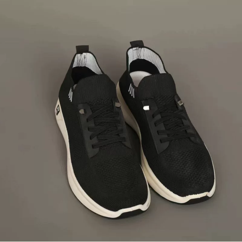 Men's autumn footwear for leisure, breathable comfortable sports shoes, socks
