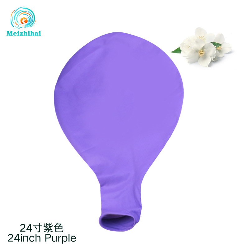 24 pulgadas bolsas de globo mate gran tarjeta plana gran globo decoración de boda cumpleaños gran globo mayorista mercado nocturno venta