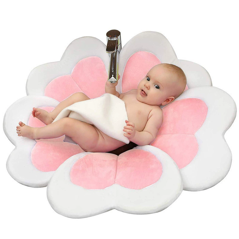 Новый Лепесток Губка Детские Коврик Для Ванны Лежа Сидя Коврик Для Ванны Игровой Коврик Для Любимчика Коврик Губка