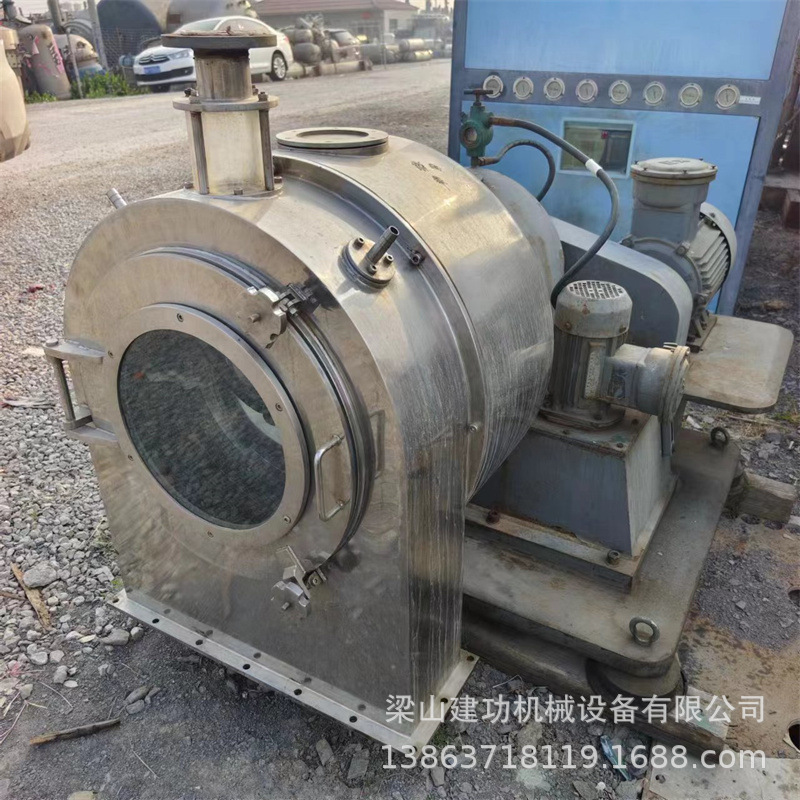 二手LLW卧式螺旋过滤离心机 化工行业晶体颗粒盐脱水机卧螺离心机