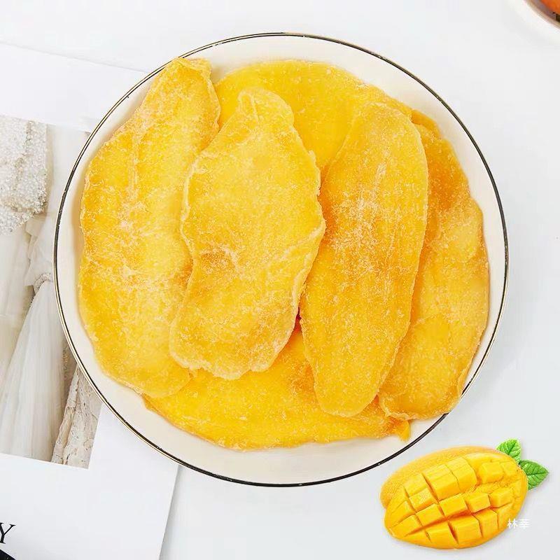 网红芒果干500g一斤果脯零食批发休闲零食新鲜水果干厚切原味100g|undefined