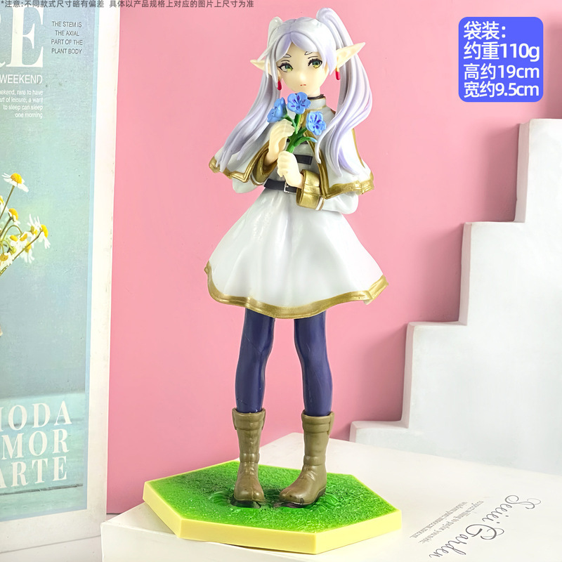 美少女手办摆件初音未来芙莉莲喜多川更衣人偶洛琪希黑江雫伊蕾娜|undefined