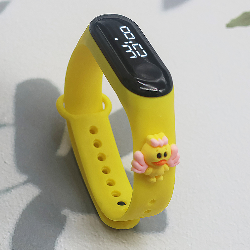 Nuevo reloj de muñeca de dibujos animados M3LED creativo tabla de regalo para niños estudiantes natación reloj impermeable sólo para ver el tiempo