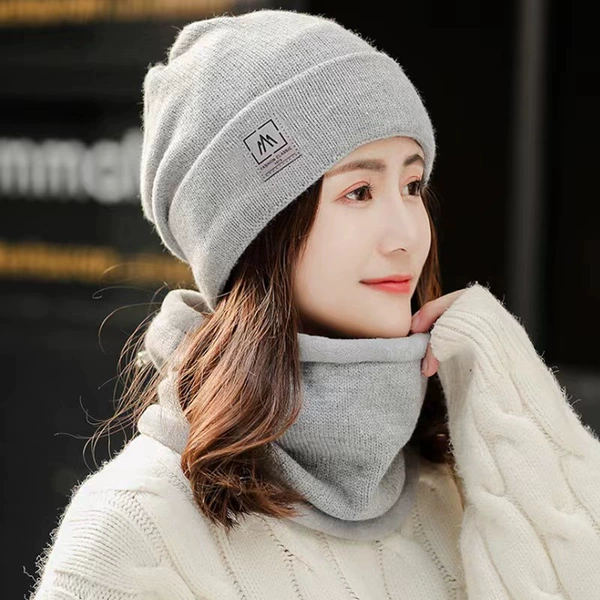 Set of mountain hat~~light gray