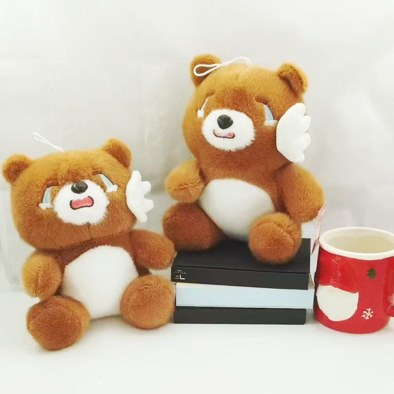 Nuevo flujo de ocho pulgadas juguetes de peluche agarrar muñecas de boda tirar muñecas empujar regalos al por mayor