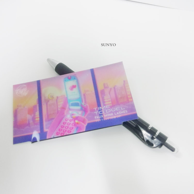 企业,要做就做印刷,幻彩，印刷厂做3D名片制作