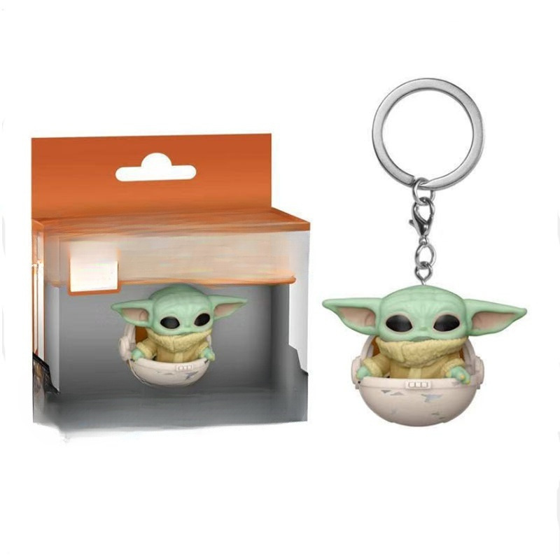 Star Wars Perimeter Mandalorian Boba Keychain Stormtrooper Vader Hecho a mano Keychain Colgar