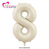 Brand retro cream chocolate digital decorations, balloon, new collection, 40inch