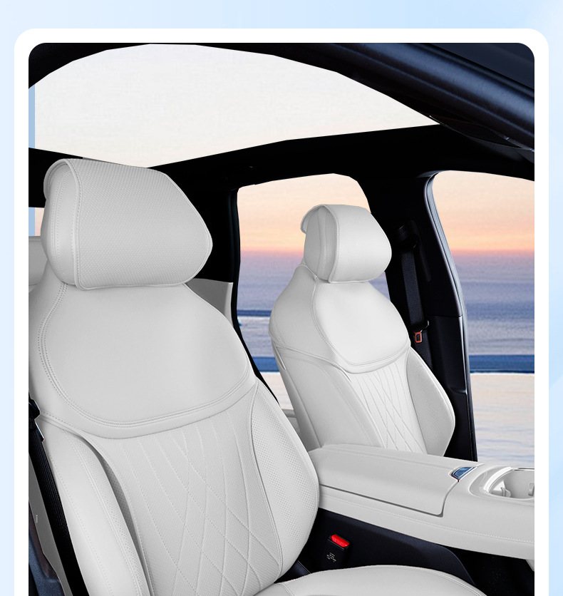 25 new model dark blue S07/S7 special seat covers, full-cover seat covers, all-season car seat cushions, full-coverage leather seat pads