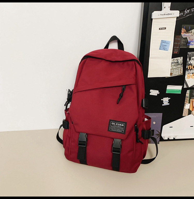 Al por mayor 2025 nueva mochila simple de gran capacidad mochila de viaje casual mochila de viaje universitaria simple mochila de viajes