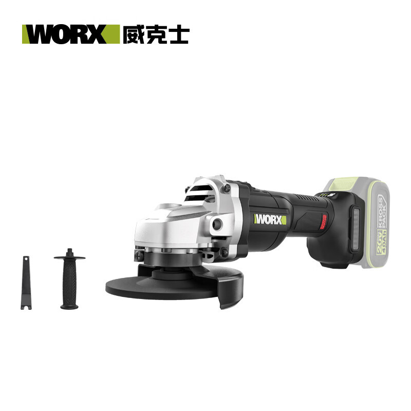 WIX 20V sin escobillas molino de ángulo de litio WU805 (4.0 doble eléctrico) recargable máquina de pulido y corte eléctrico mano