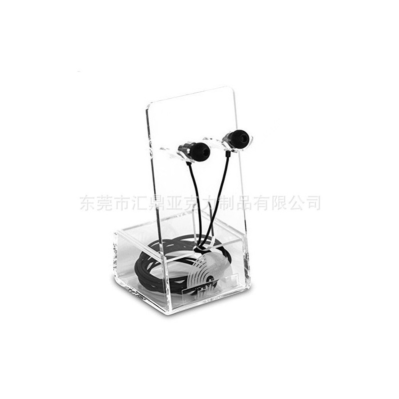 Modern simple collar Bluetooth headset display stand fashion wired headset props earplugs display stand