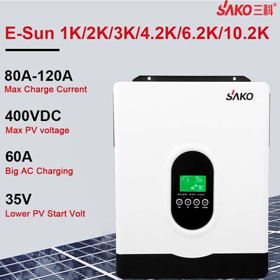 [SAKO Hybrid solar inverter混合离并网1kw10kw光伏太阳能逆变器]