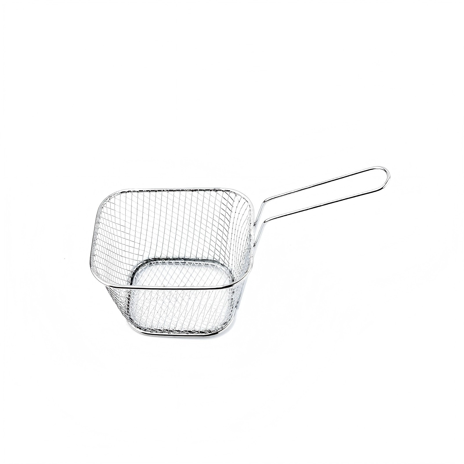 Cestas de fritas de hierro forjado transfronterizas canasta de pollo frito canasta de bocadillos creativos canasta de bocadillos fritos canasta de mesa americana canasta de bocadillos