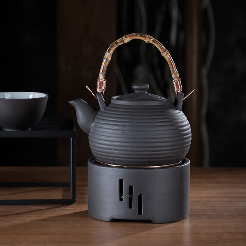 Japanese candle heating base ceramic tea candle household teapot heating tea warmer Kung Fu tea ceremony zero tea warmer stove