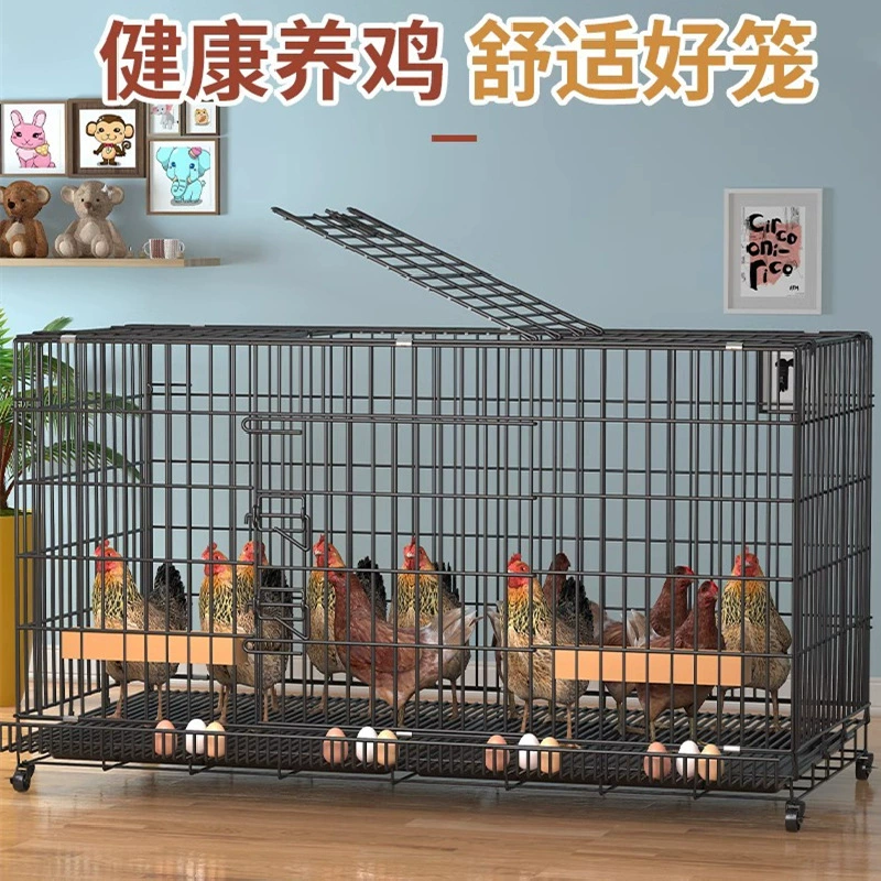 Клетка для кур, автоматическая очистка фекалий, большой уличный курятник, клетка для разведения кур, курятник, бытовой многослойный клетка для уток, клетка для кур, железная клетка для кур