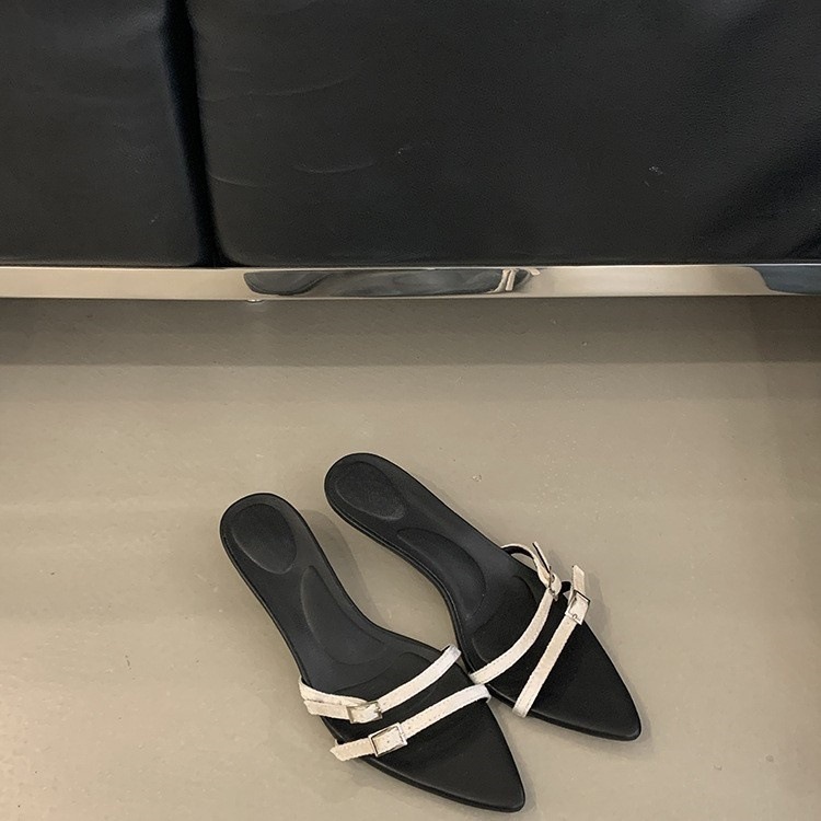Mules pointed-toe stiletto heels