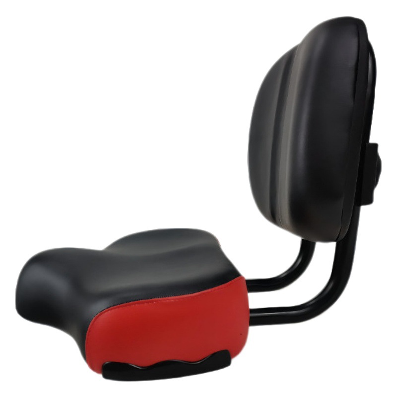 Bicicleta eléctrica transfronteriza con sillín de respaldo, conducción de fitness en triciclo, asiento de bicicleta dinámico a tope grande