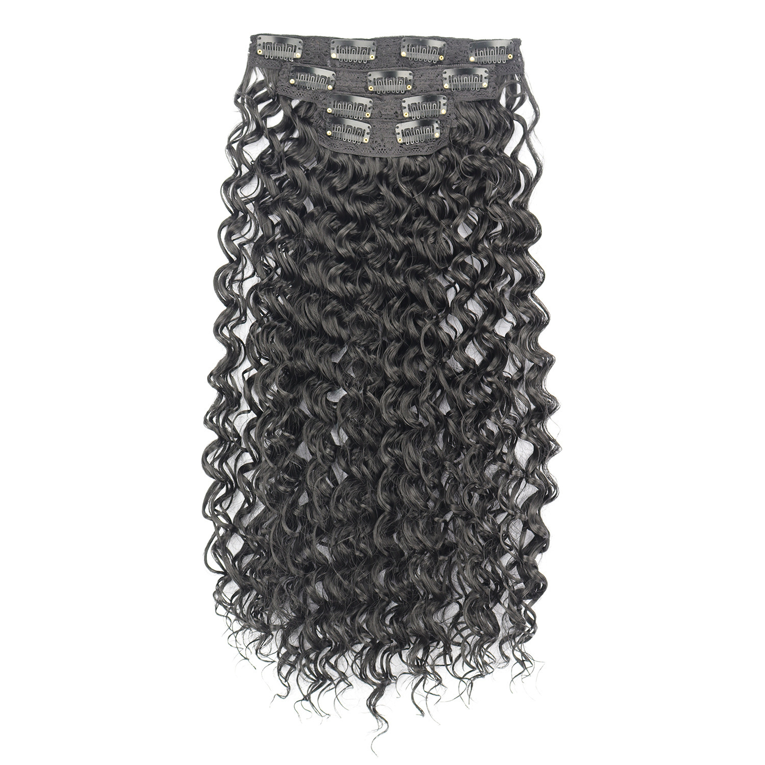 4 piezas de cabello rizado de ganchillo 20 pulgadas de agua onda de playa cabello rizado de ganchillo para mujeres niñas diarias