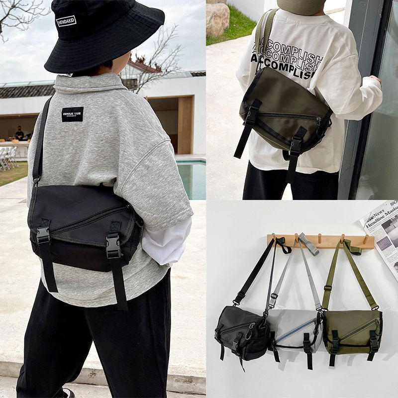 Children's Messenger Big Kids Backpack Korean And Japanese Style Boys Crossbody Fashion Casual Shoulder Bag_voghion.com