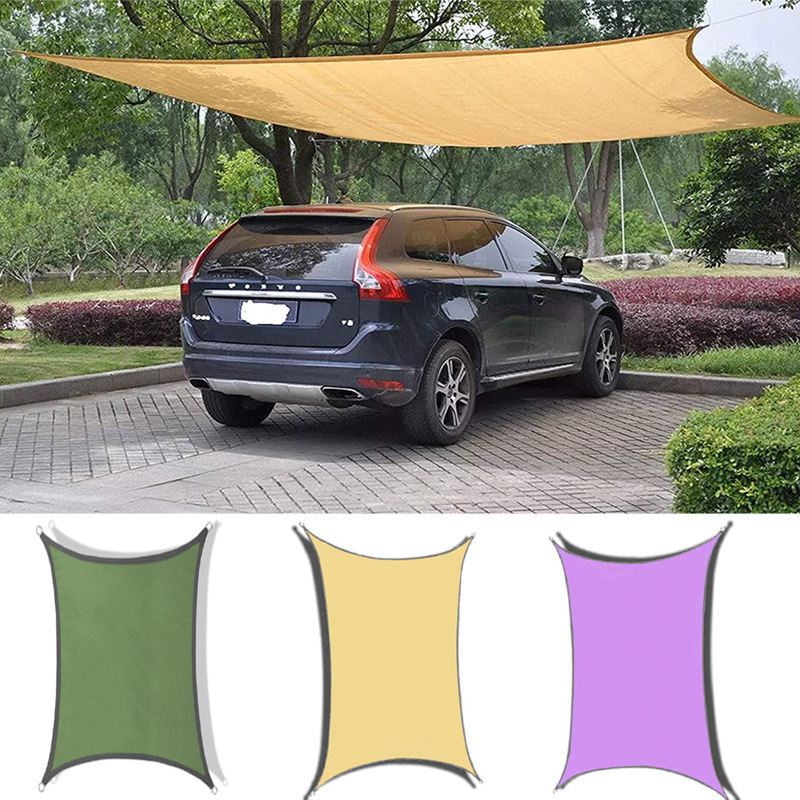 源头厂家遮阳帆 户外遮阳网 庭院花园防晒遮阳布 泳池遮阳帆现货