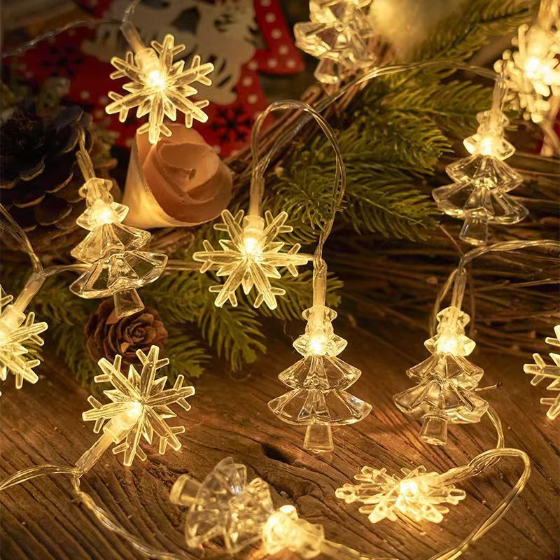 입체적인 크리스마스 트리 + 눈송이