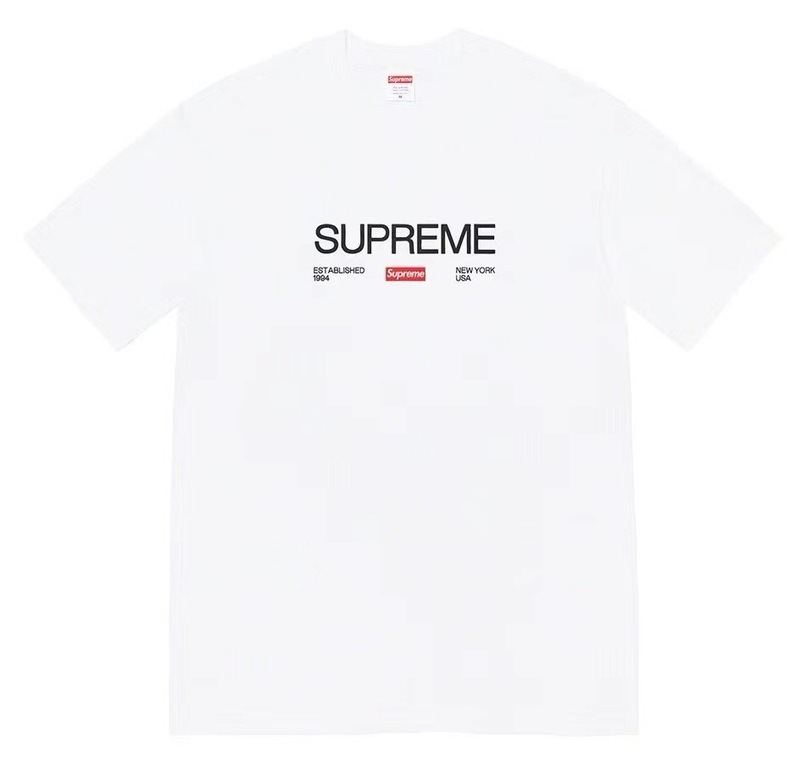 SUP潮牌SS25  Short-sleeved T-shirt 美潮街潮短袖T恤|undefined
