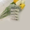6cm silver BB clip (4 pieces/card)