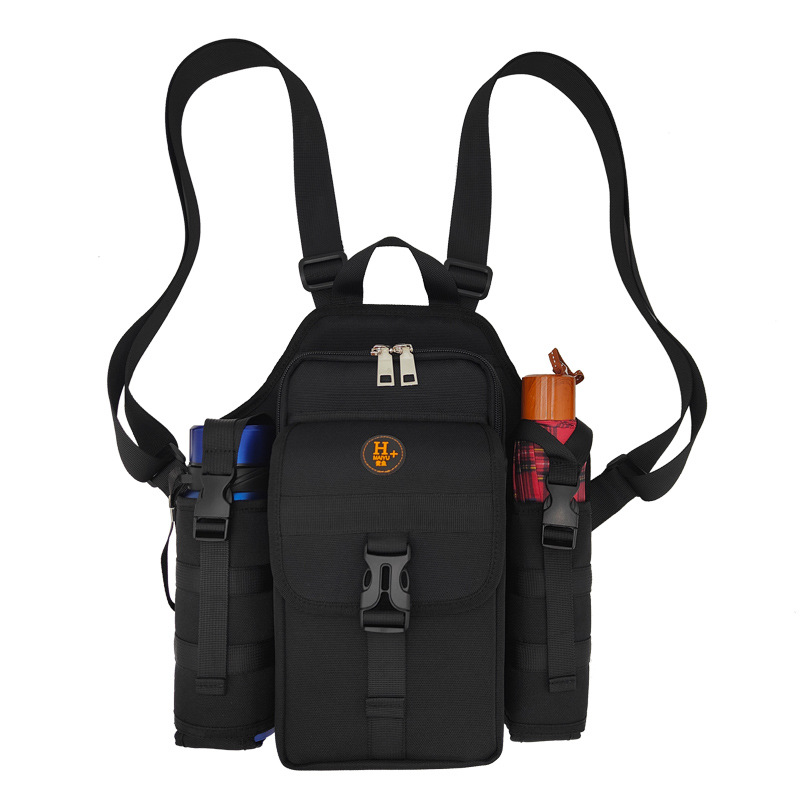 Nuovo zaino per il tempo libero per uomini e donne anziani di mezza età, zaino da viaggio all'aperto, borraccia, borsa per ombrello_voghion.com