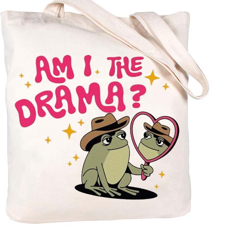 letras inglesas canciones impresión bolsas de lona bolsas de hombro bolsas plegables bolsas de mano bolsas de compras Amazon explosión comercio exterior