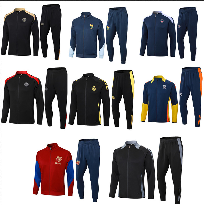 2025 New Jackets suit Manchester City Arsenal Chelsea Barca Real Madrid Boca AC Paris Marseille Bayern Hotspur