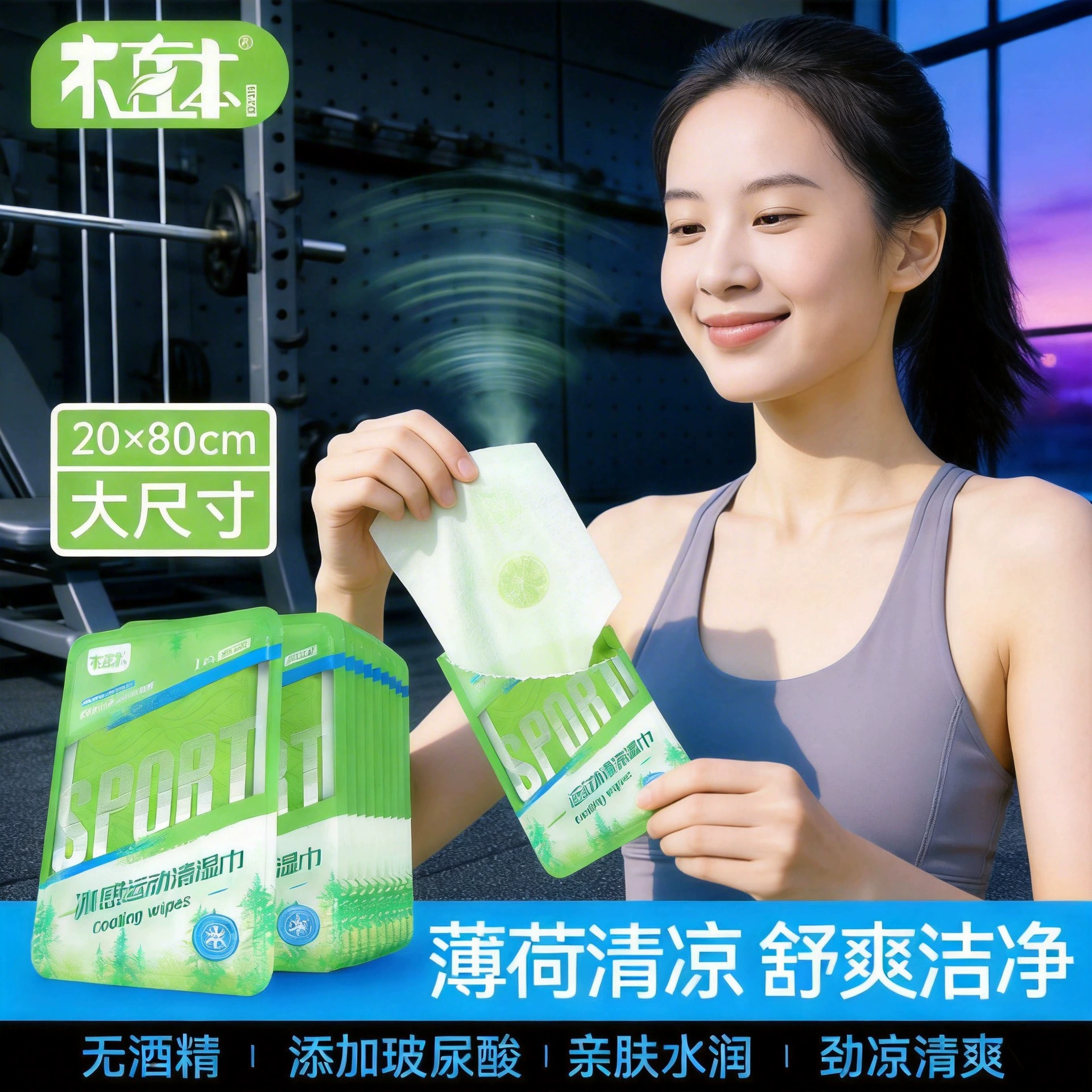 Спортивное полотенце для запястья, впитывающее пот, для бега на открытом воздухе, для фитнеса, с эффектом охлаждения, быстросохнущее, с защитой от солнца