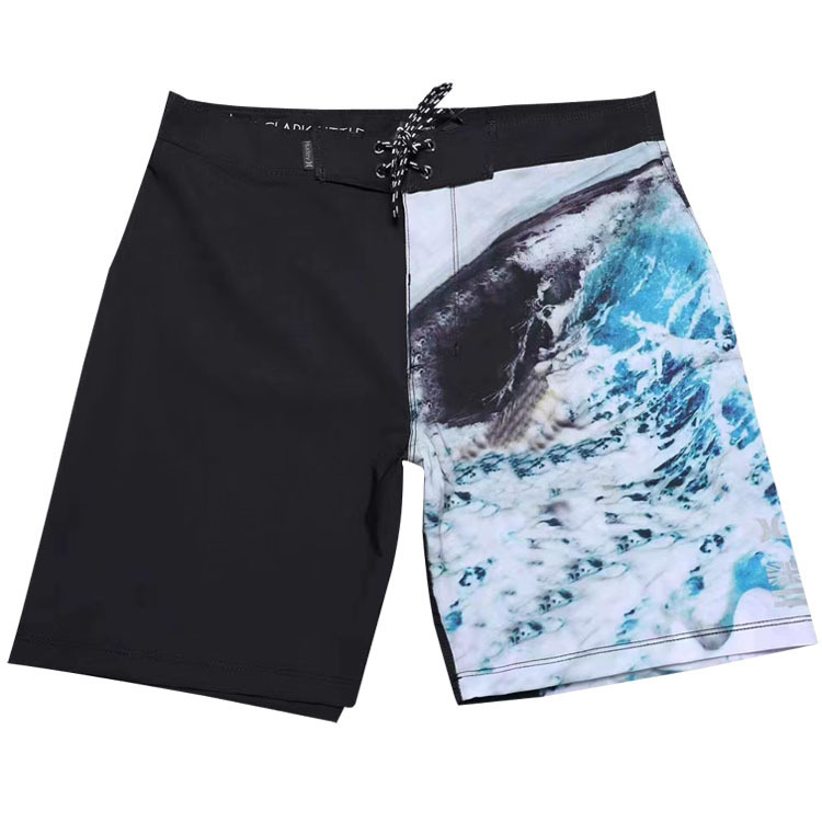 Quiksilver four-sided stretch shorts beach pants men's swimming trunks quick-drying surfing leisure sports shorts