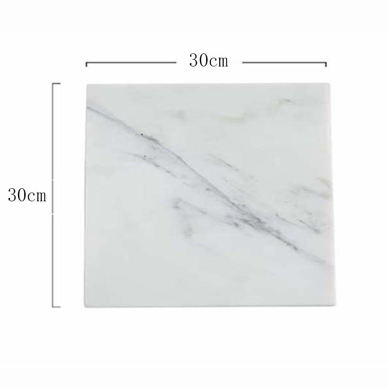 Nórdico ins estilo mármol natural bandeja hogar Mesa almacenamiento bandeja de almacenamiento de alimentos rectangular bandeja de almacenamiento de baño