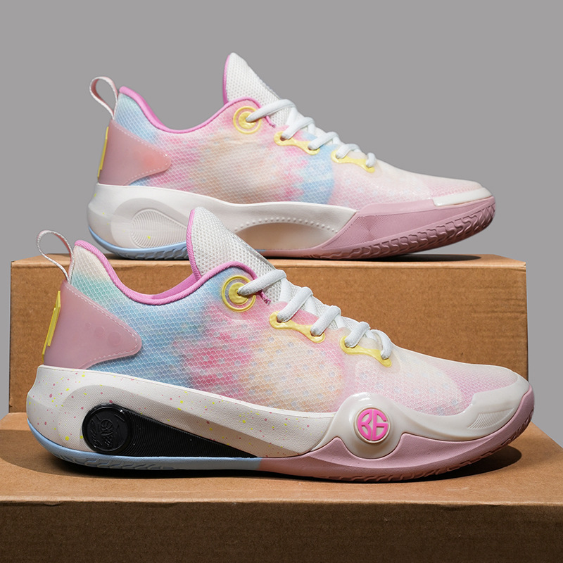 12-15 Years Old Practical Basketball Shoes for Men and Teenagers Fashionable Rainbow Mesh Sports Boots Md Light Sole Trendyy Set Last 12-15 Years Old Practical Basketball Shoes for Men and Teenagers Fashionable Rainbow Mesh Sports Boots Md Light Sole Trendyy Set Last