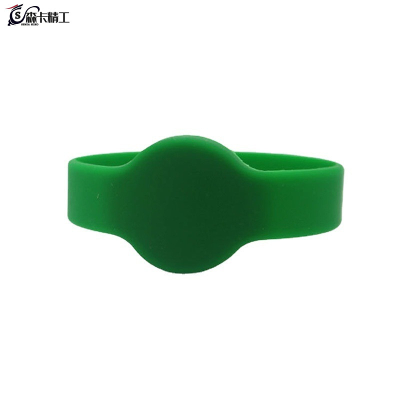 RFID手环式门禁卡硅胶手腕带 nfc防水消费桑拿运动手环硅胶软胶带