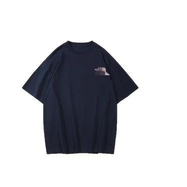 2025夏北家新作ソロナアイスフィールコットン通気性高品質トレンドブランドハート型半袖Tシャツ|undefined