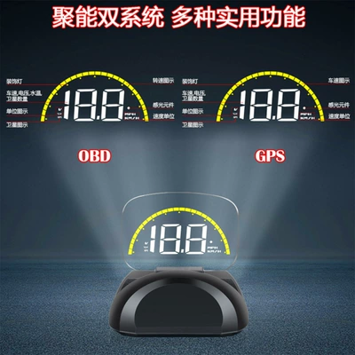 Hud Head-Up Display Gps Vehicle HUD