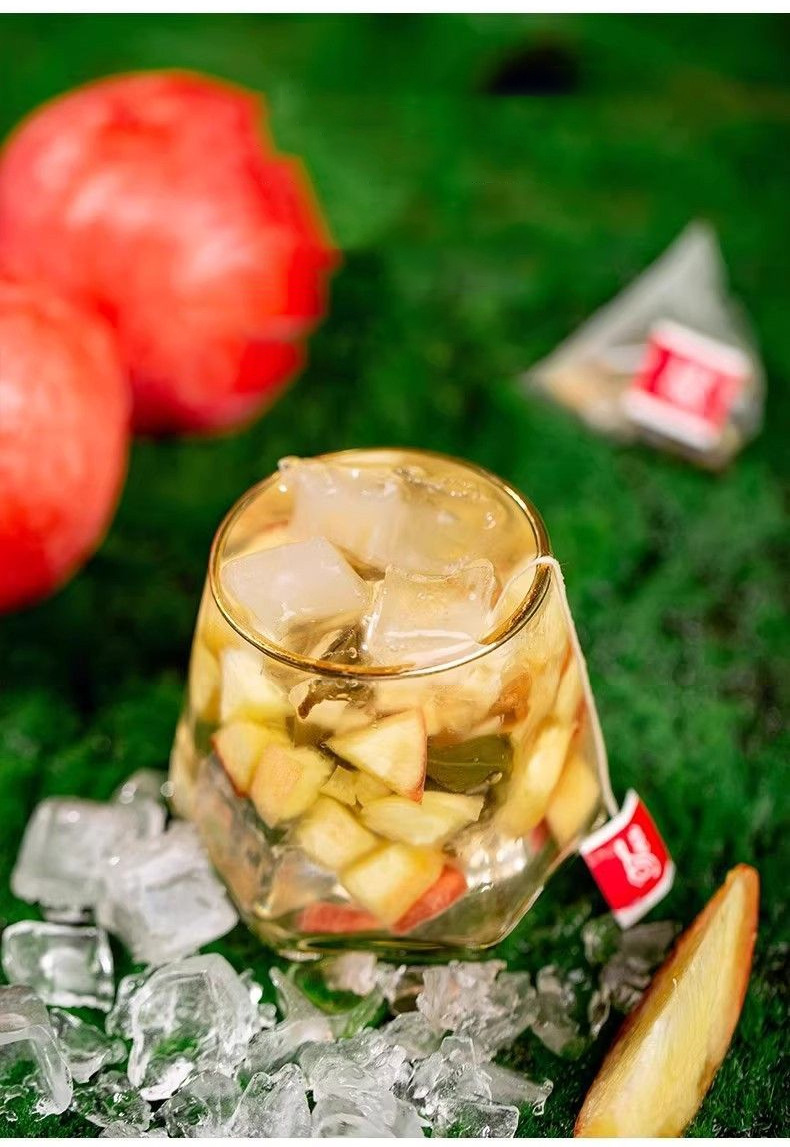 Peach Oolong Tea Triangle Bags Cold Brew Flower Tea Individually Wrapped 3g Sachets quality and texture
