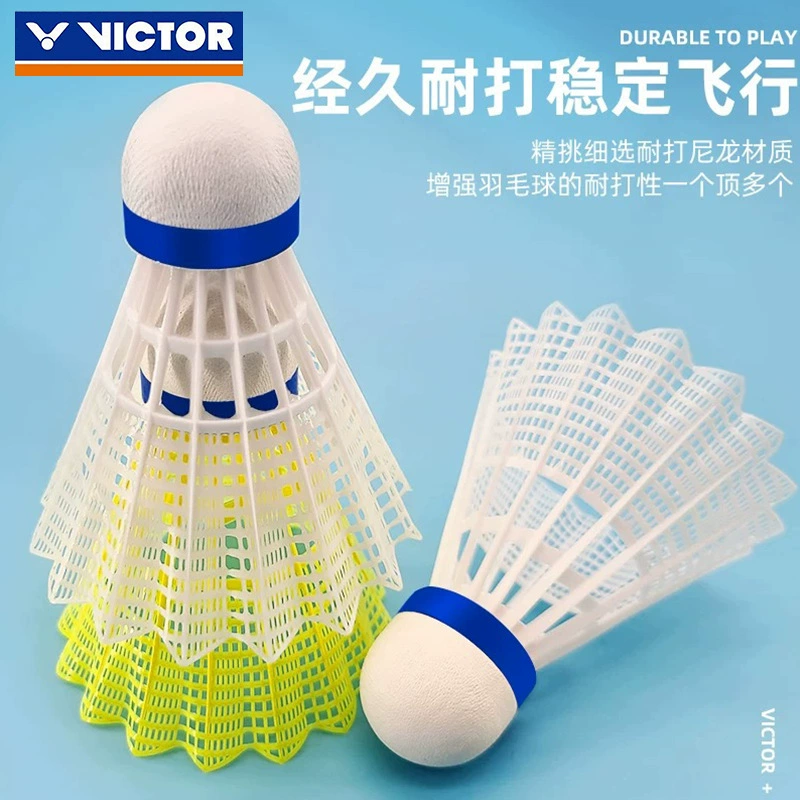 VICTOR/Victory нейлоновый мяч для бадминтона Victor стабильный и прочный для тренировок на улице NS3000